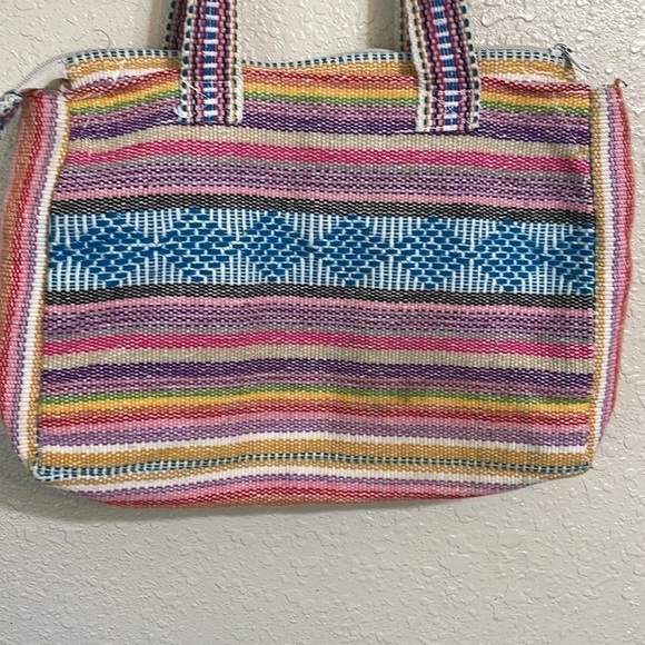 Pinzon artisan embroidered shoulder bag - Picture 4 of 10